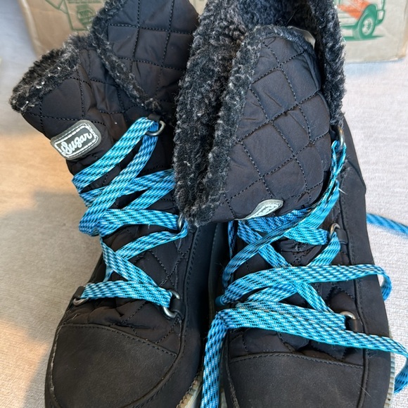 Sugar Vibe Nylon and Suede Waterproof Winter Boot - Picture 9 of 9